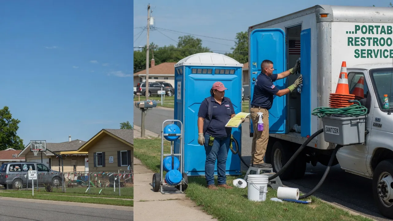 Portable Toilet Rental in Leawood, KS near me
